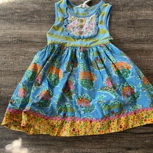 Matilda Jane Home Sweet Home Girls Dress Size 4